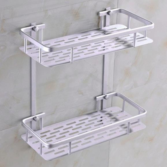 Bộ 5 kệ nhà tắm 2 tầng hợp kim