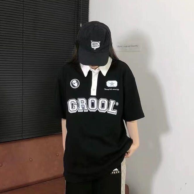 Áo thun nam nữ unisex polo, áo phông basic cổ tròn form rộng tay lỡ, oversize, chất cotton mềm mát, QUYNHANHPUKA