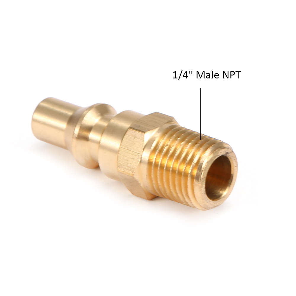 Đầu Nối Xả Nhanh Khí Propan 1/4" Bằng Đồng Thau