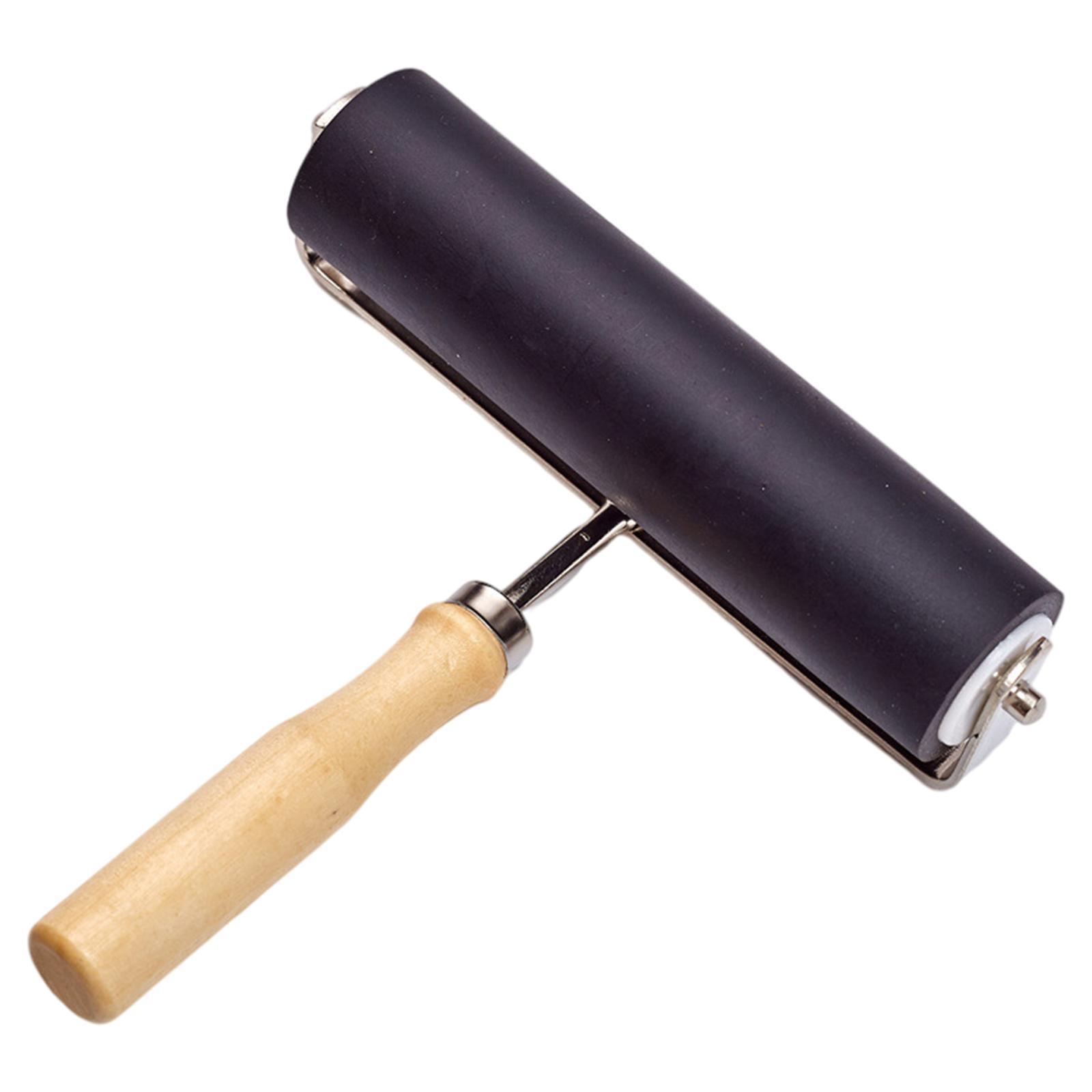 Rubber Roller Tool Construction Tool Anti Skid Crafts for Printmaking Painting Kids