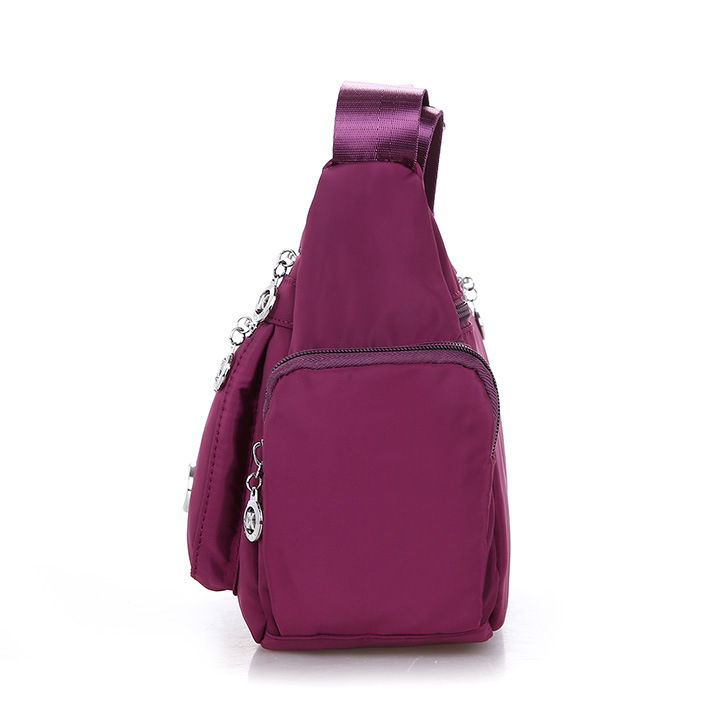 Túi đeo chéo nữ vải dù chống thấm nước size 28cm
