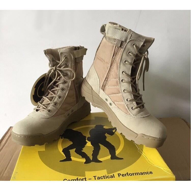 Giày Quân Đội Lính Mỹ Giá Rẻ - Giày Boot Nam Chiến Thuật