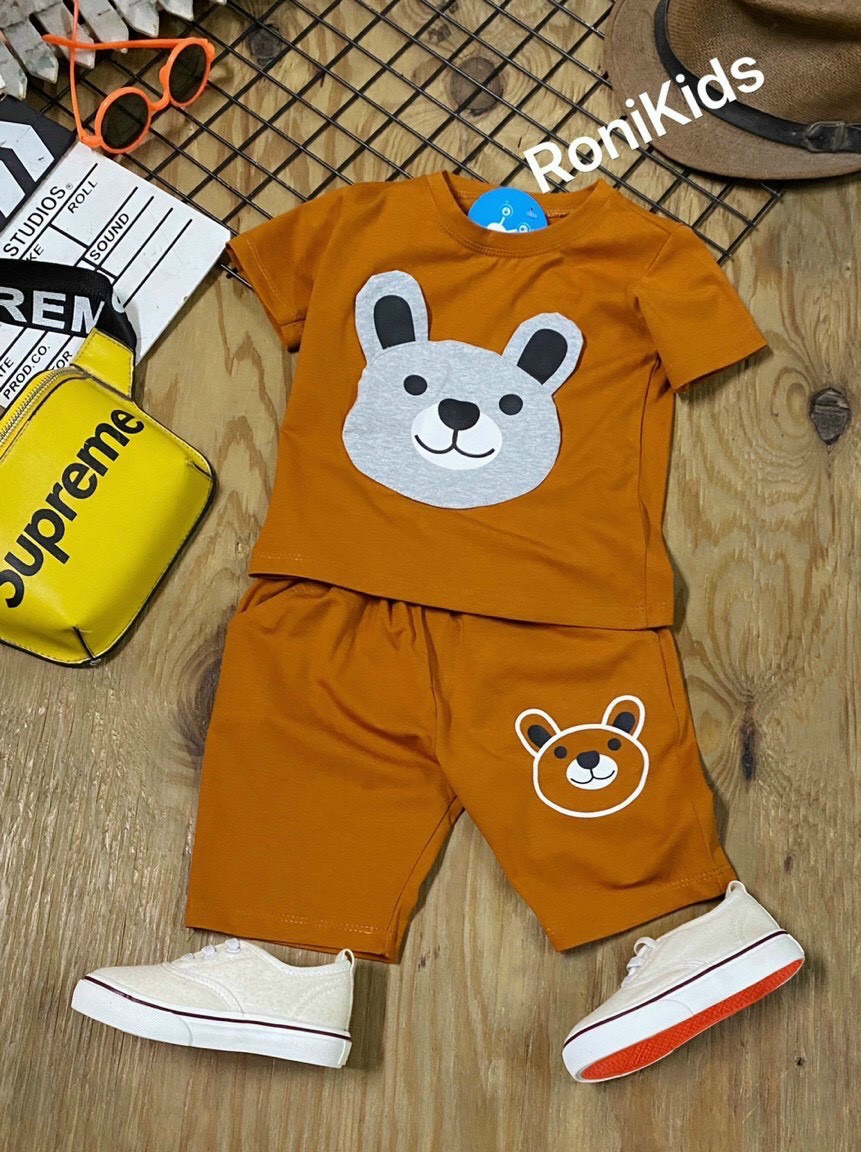 [Cao Cấp Cực Đẹp] Đồ Bộ Bé Trai Chất Thun Cotton Co Giãn 4 Chiều Mềm Mịn Siêu Mát