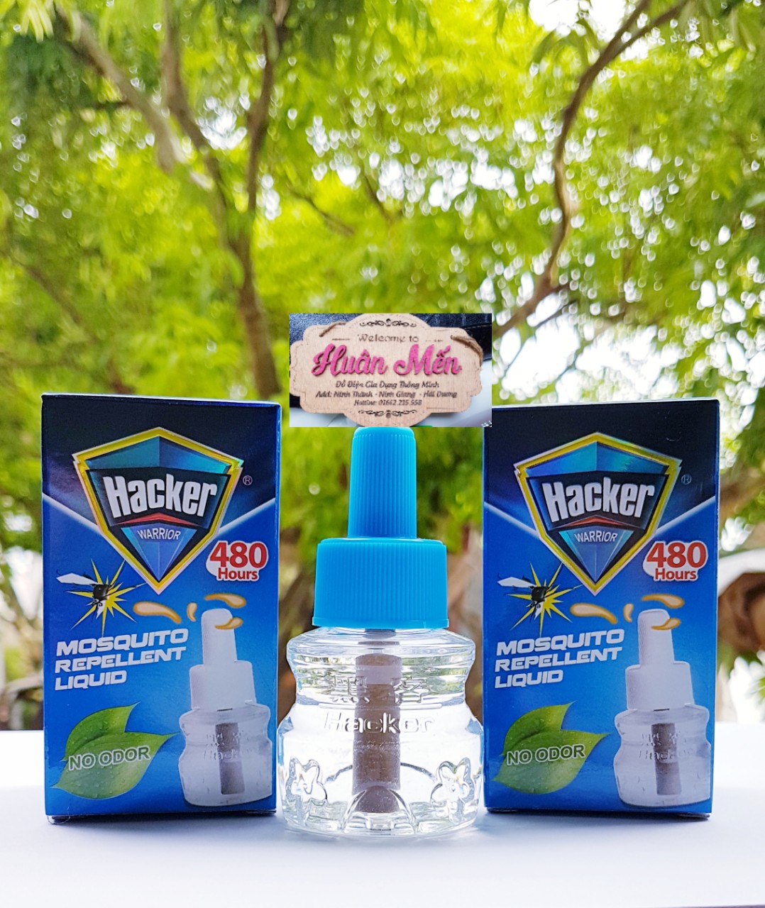 Tinh dầu đuổi muỗi HAC-KER 480h, sử dụng 30 đêm an toàn hiệu quả cao