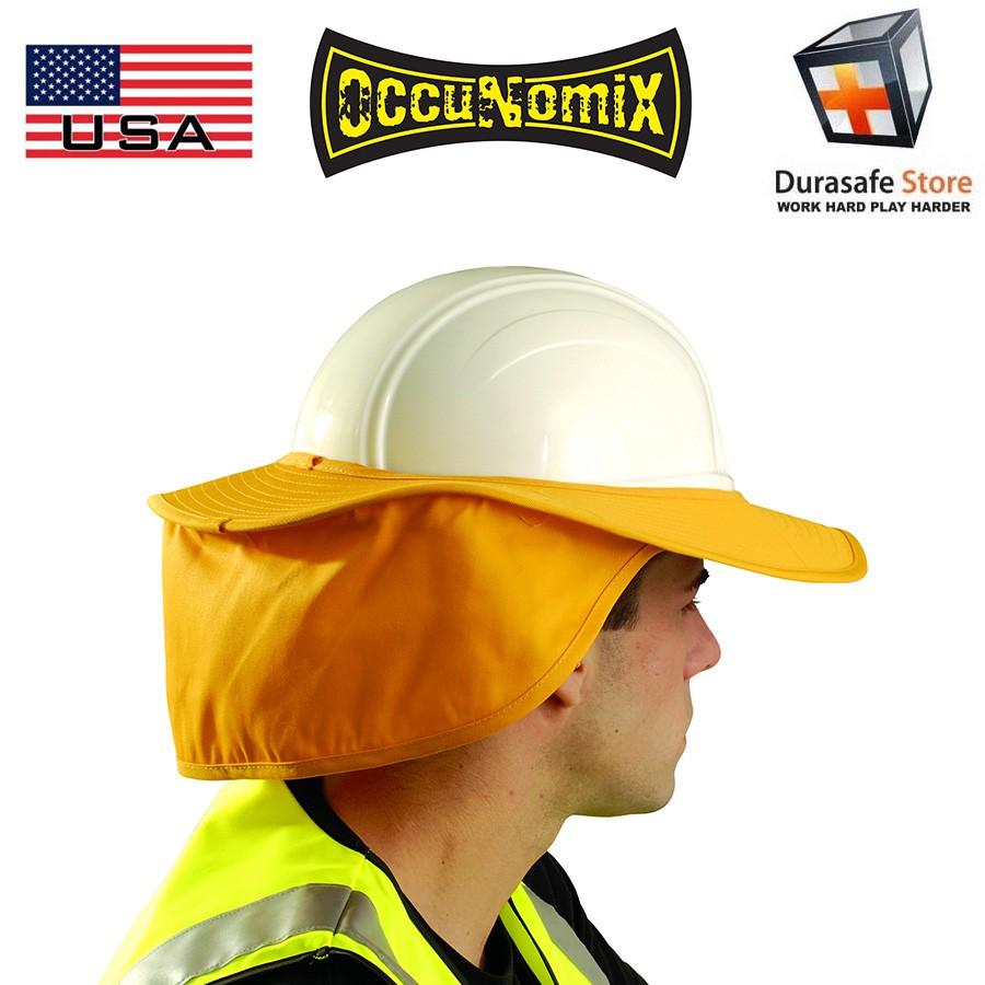 Vành che nắng gắn nón bảo hộ có che sau gáy OCCUNOMIX 898 Hard Hat Cotton Sun Shade with Neck Flap