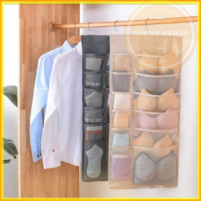 Túi Vải Đựng Đồ Lót, Tất v.v 30 Ngăn | Túi Treo Đựng Đồ Đa Năng - Siêu Tiện Lợi