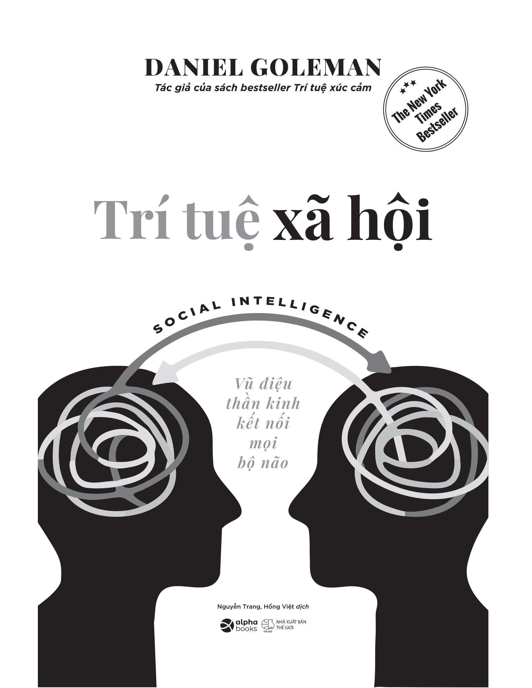 Sách - Trí Tuệ Xã Hội - Social Intelligence - Vũ Điệu Thần Kinh Kết Nối Mọi Bộ Não