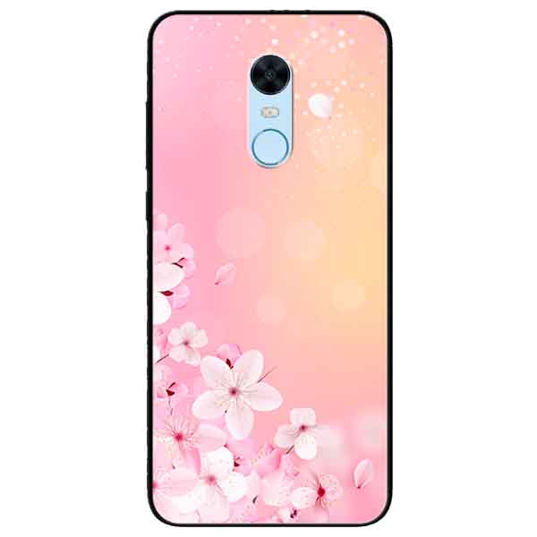 Ốp lưng in cho Xiaomi Redmi 5 Mẫu Doremon Nền Hồng