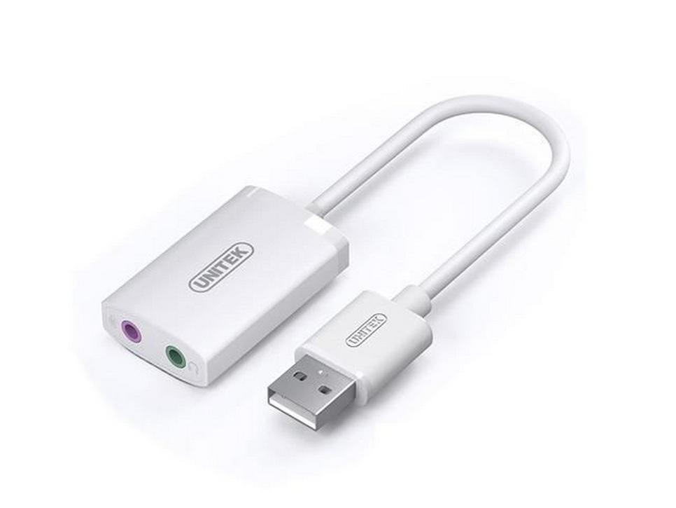 CÁP CHUYỂN ĐỔI TỪ USB SANG SOUND U207AWH UNITEK - HÀNG CHÍNH HÃNG