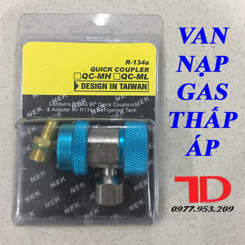 Bộ van nạp gas thấp áp R134A