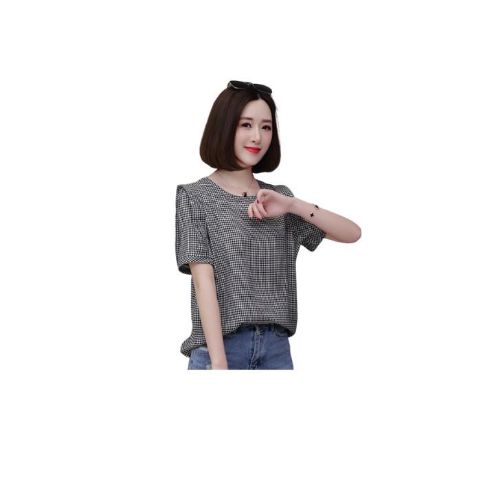 Áo caro dành cho bạn nữ xinh xắn - tnt1