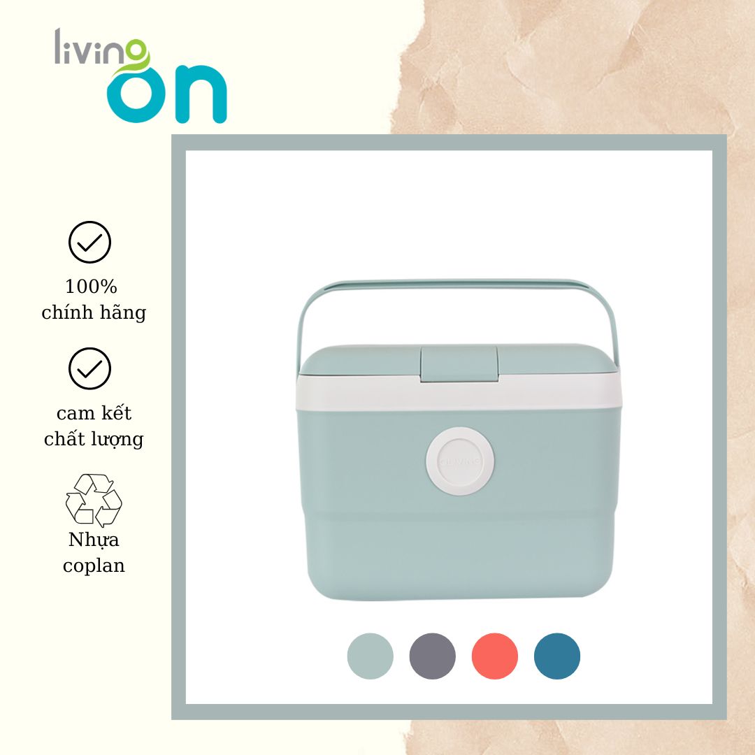 Thùng Đá Giữ Nhiệt Living On - Thùng Giữ Nhiệt 9L đi Cắm Trại