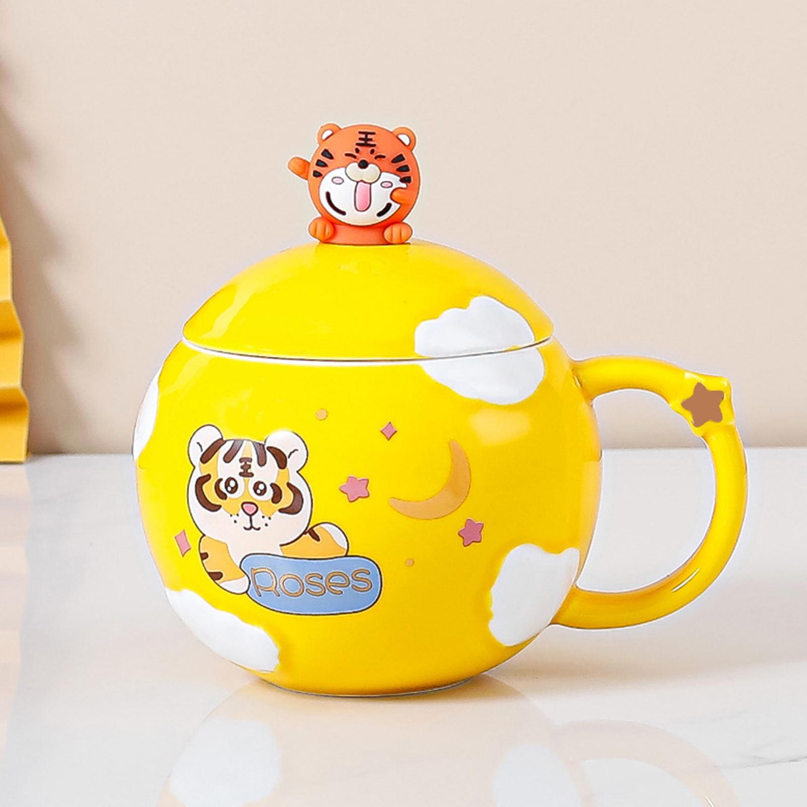 2 Pieces Creative Coffee Mug Cups Breakfast Juice Milk Water Cups Gifts