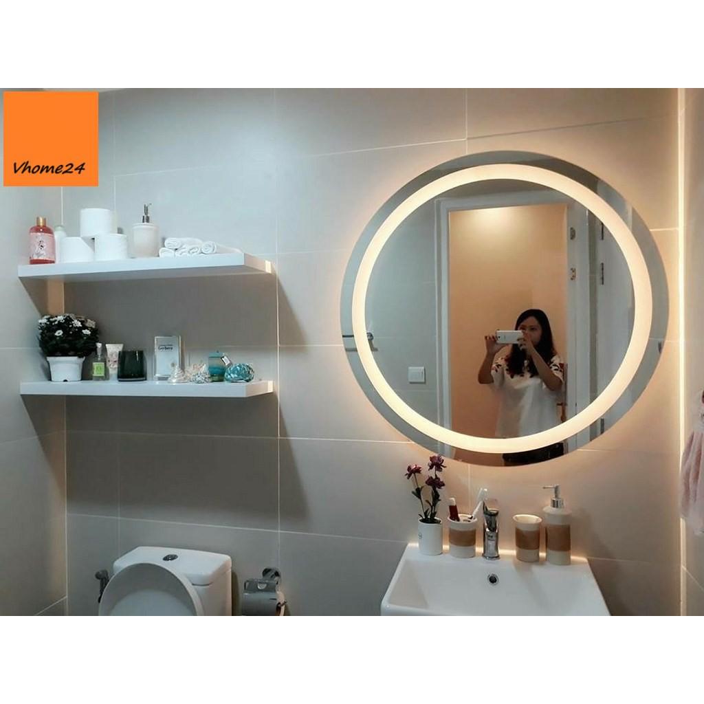 GƯƠNG ĐÈN LED KHÔNG VIỀN DÁNG TRÒN GLE102