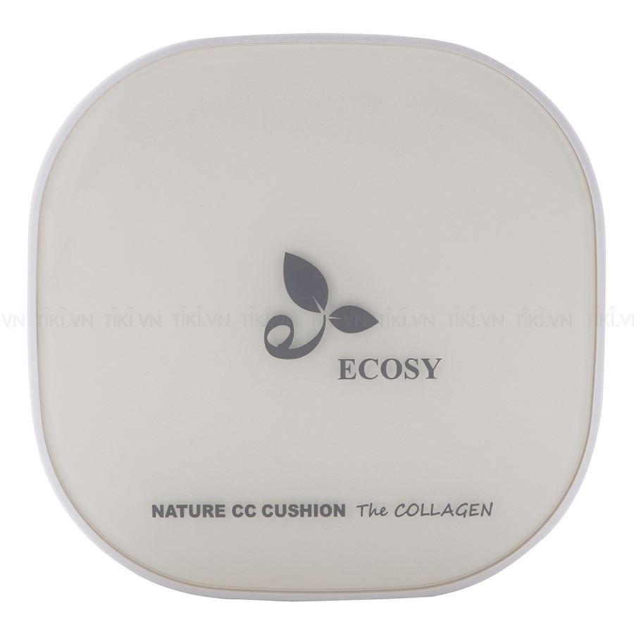 Phấn Nước Trang Điểm Chống Nắng Bổ Sung Collagen Ecosy The Collagen Spf50+/Pa+++(15G) -Số 22