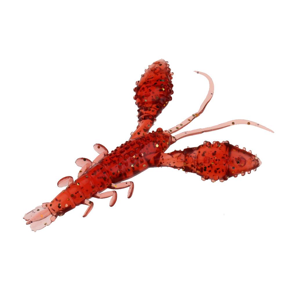 3D Crawfish Bait Fishing Tackle Lifelike Smell Shrimp Fishing Lures