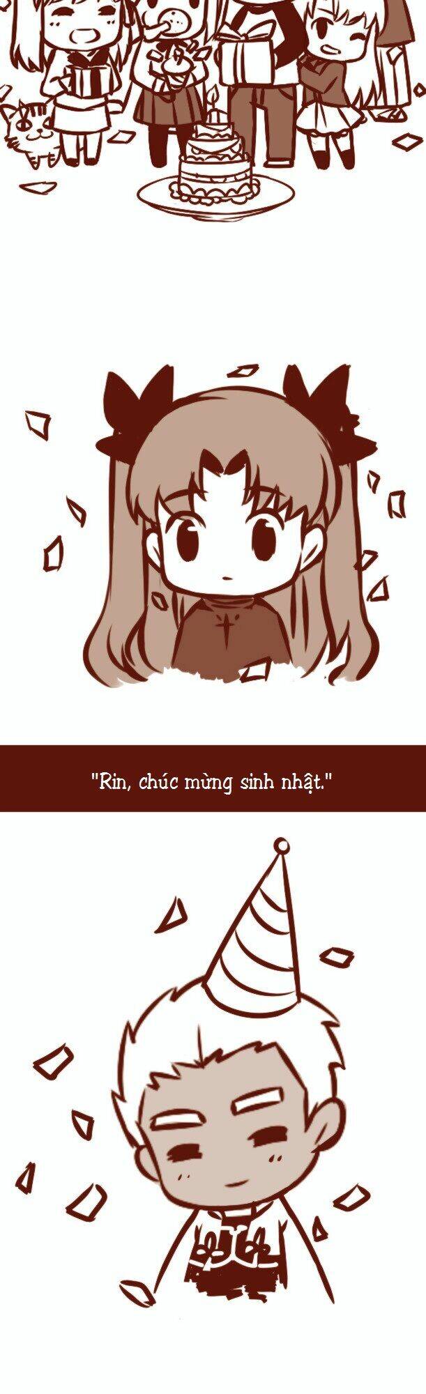 chén thánh: đêm định mệnh - doujinshi archer x rin chapter 3 10