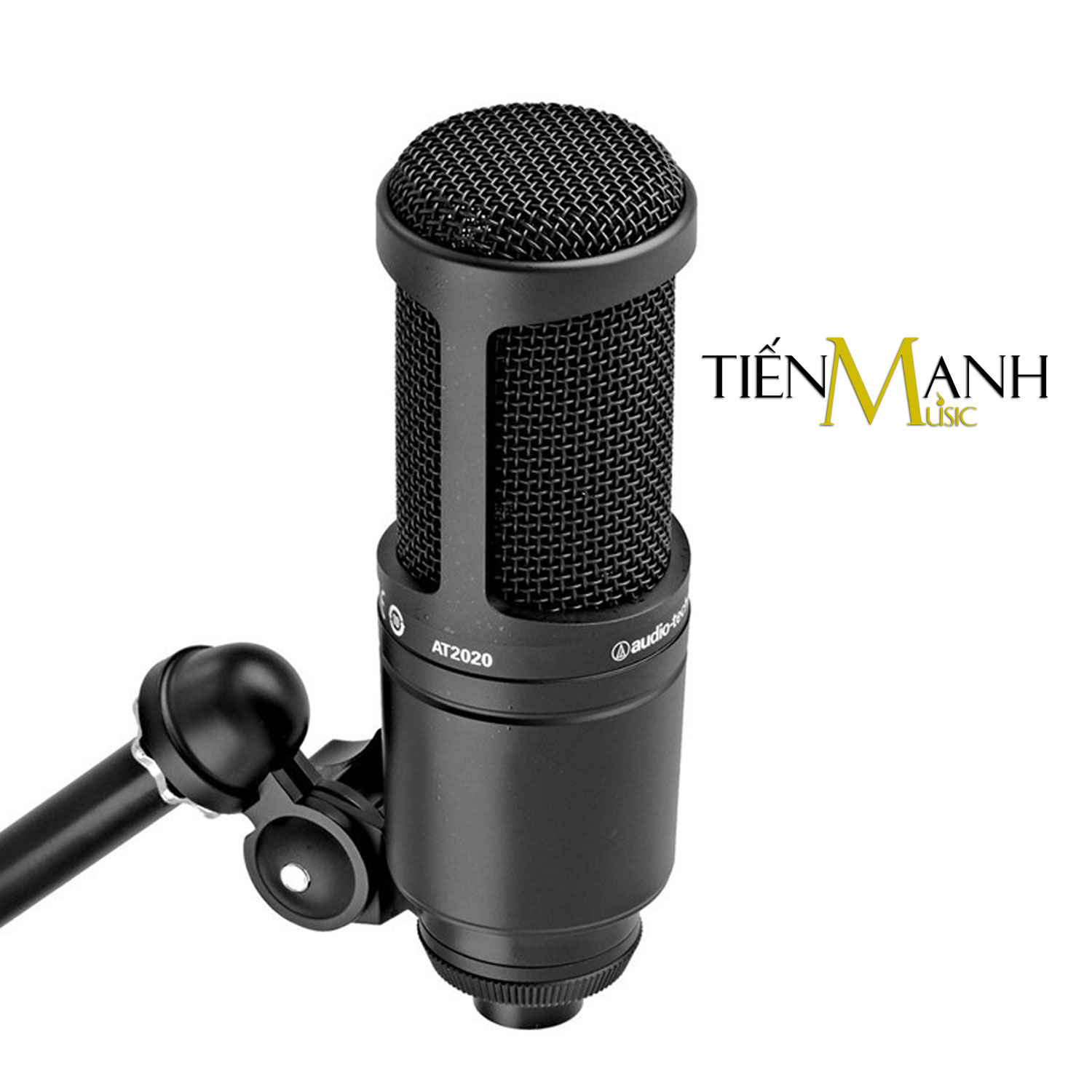 Micro AT2020 Audio Technica Mic Condenser Thu Âm Phòng Studio, Microphone Cardioid AT-2020 Hàng Chính Hãng