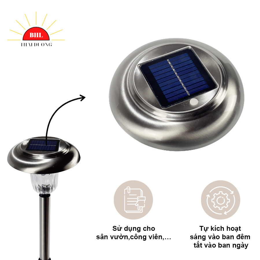 Đèn Năng Lượng Led Sân Vườn 3W - Siêu Sáng