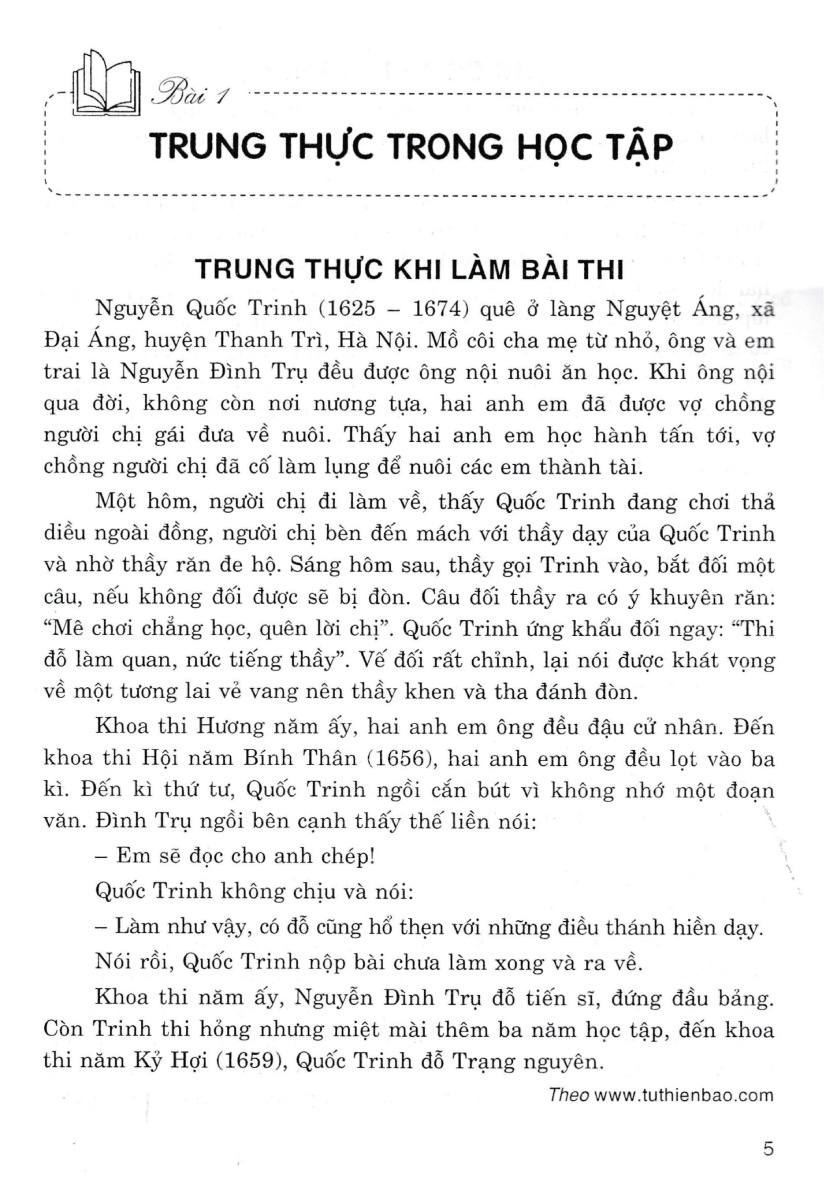 Truyện Đọc Đạo Đức Lớp 4 _HA
