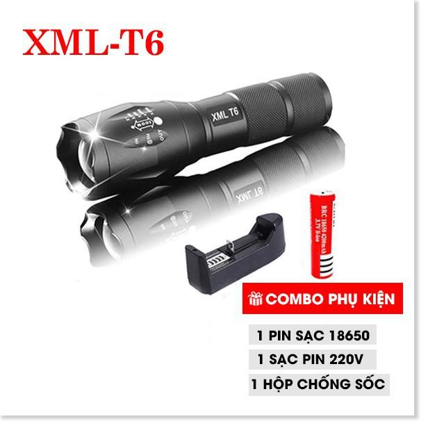 Đèn pin siêu sáng XML-T6