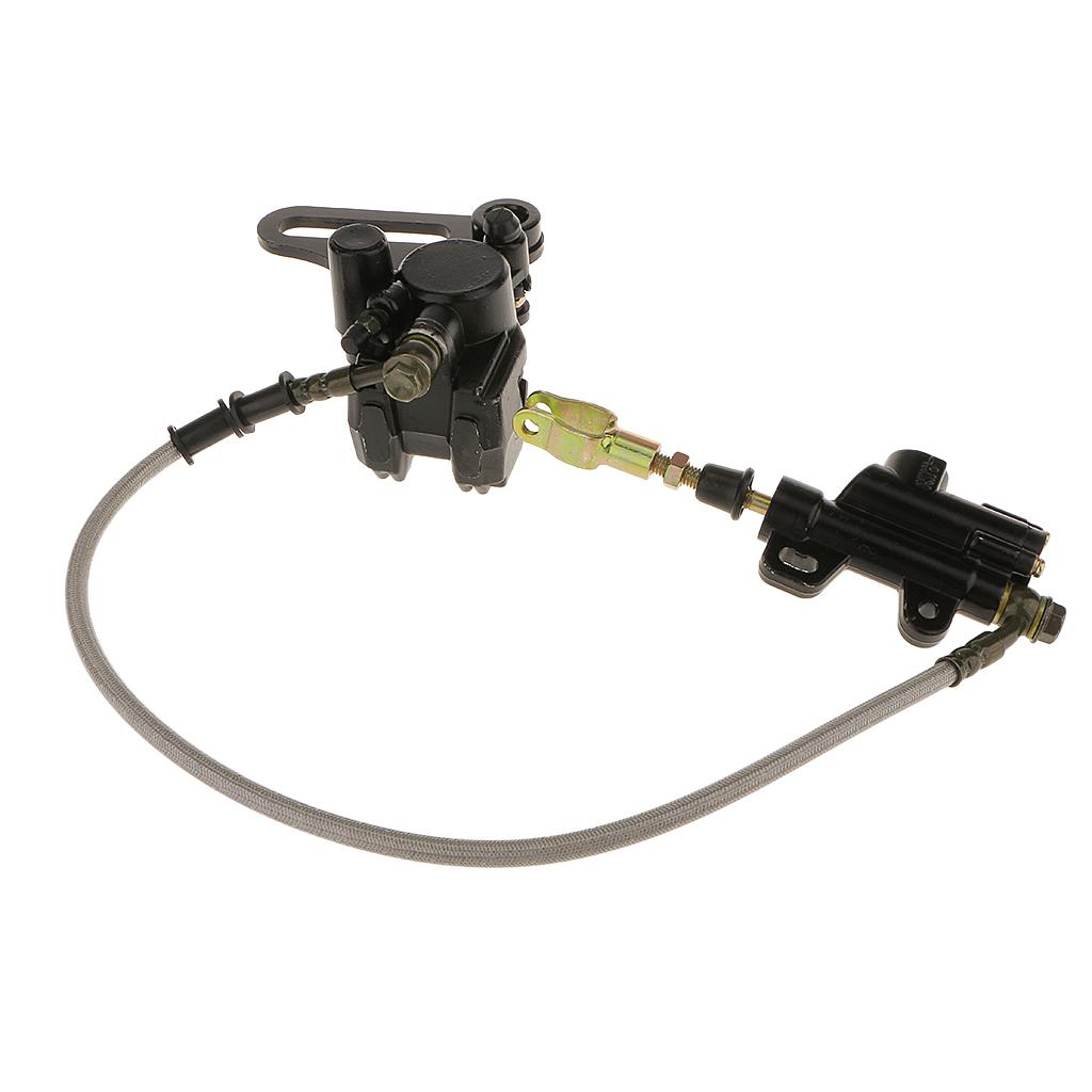 Rear Hydraulic Brake Assembly Cylinder Caliper for 125cc 140cc Pit Dirt Bike