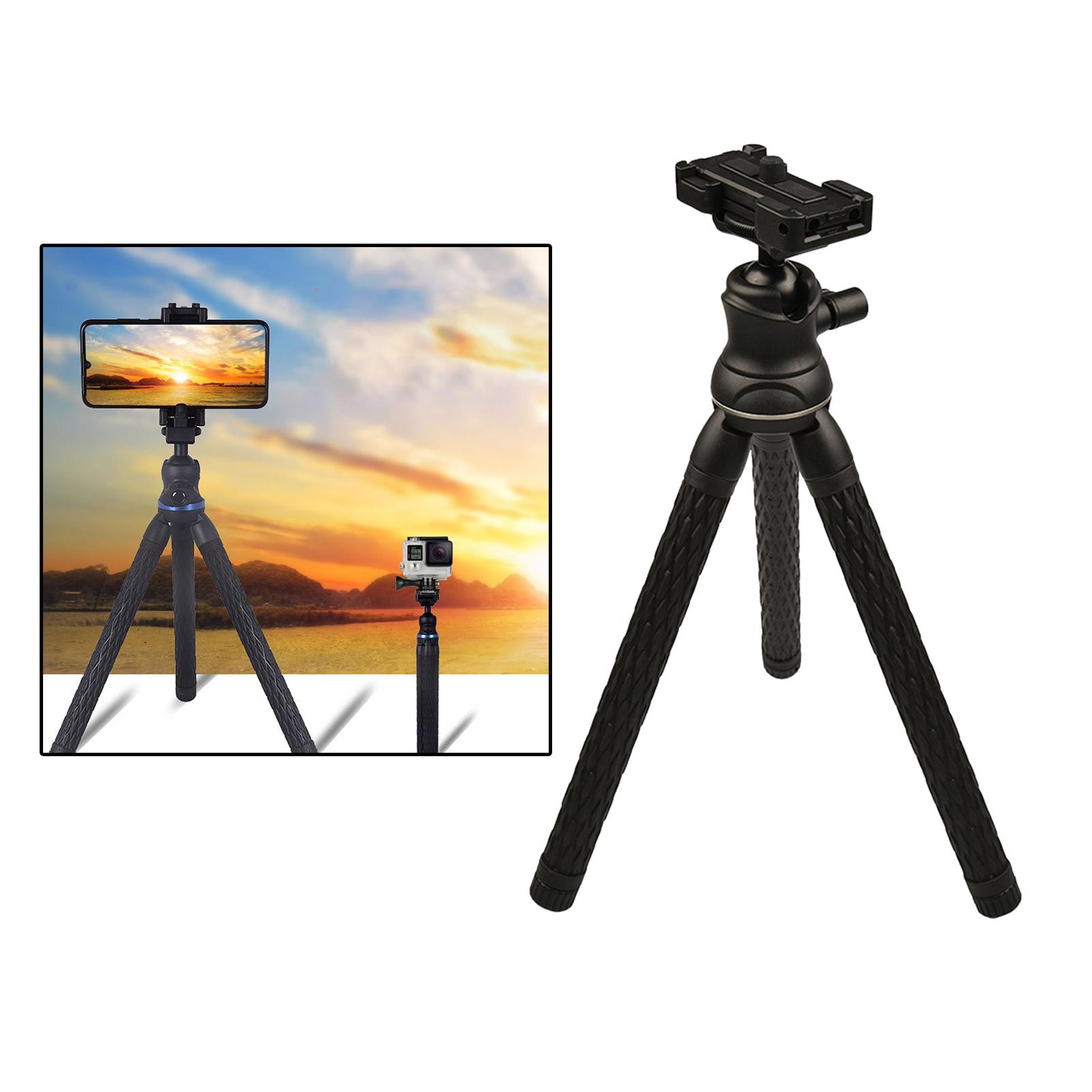 Phone Tripod Stand with Ball Head for Shooting Video Live broadcast Webcam, Professional Accessories