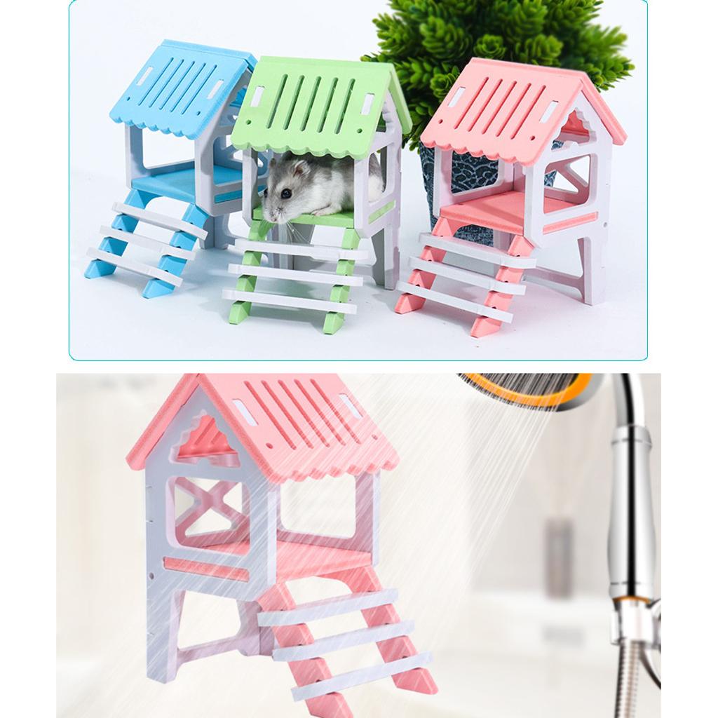 House Loft Cage Exercise Toys for Hamster Hedgehog Mouse Guinea Pig
