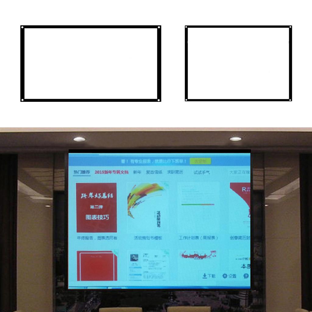 60inch 4:3 HD Outdoor Indoor Projection Screen Home Theater Projector Screen