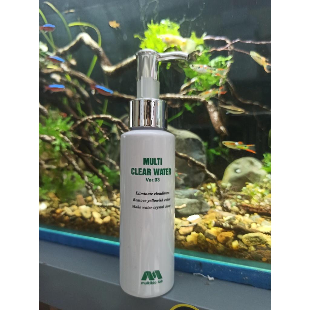 Multi Clear Water Ver.3- làm trong nước nhanh chóng-Chế phẩm khử bụi- khử đục hồ cá-làm trong nước nhanh chóng-shopleo