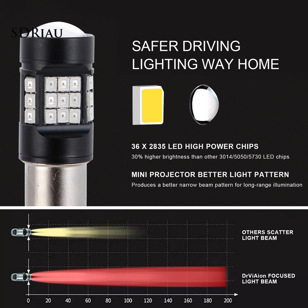 Đèn Led Tín Hiệu Xi Nhan Siêu Sáng Cho Xe Hơi Xqcdx Dc 12-24v 15w 2835 36smd