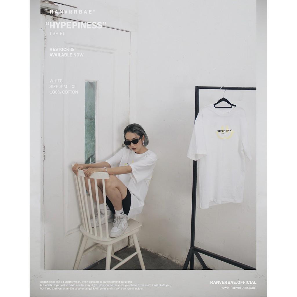 Áo Thun RANVERBAE HYPEPINESS Trắng
