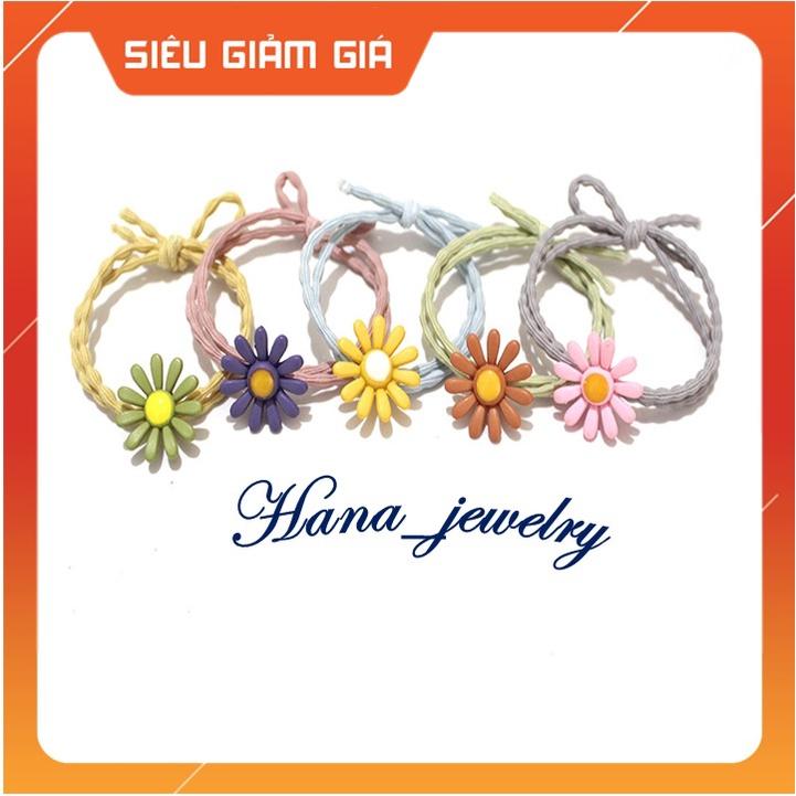 Dây cột tóc hoa cúc