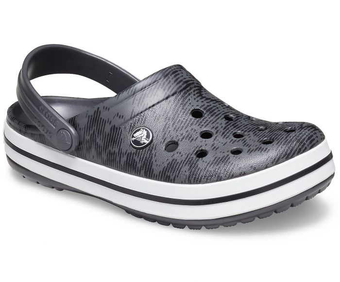 Mua Giày Lười Unisex Crocs Crocband Cardio Wave Màu Đen 206474-02W