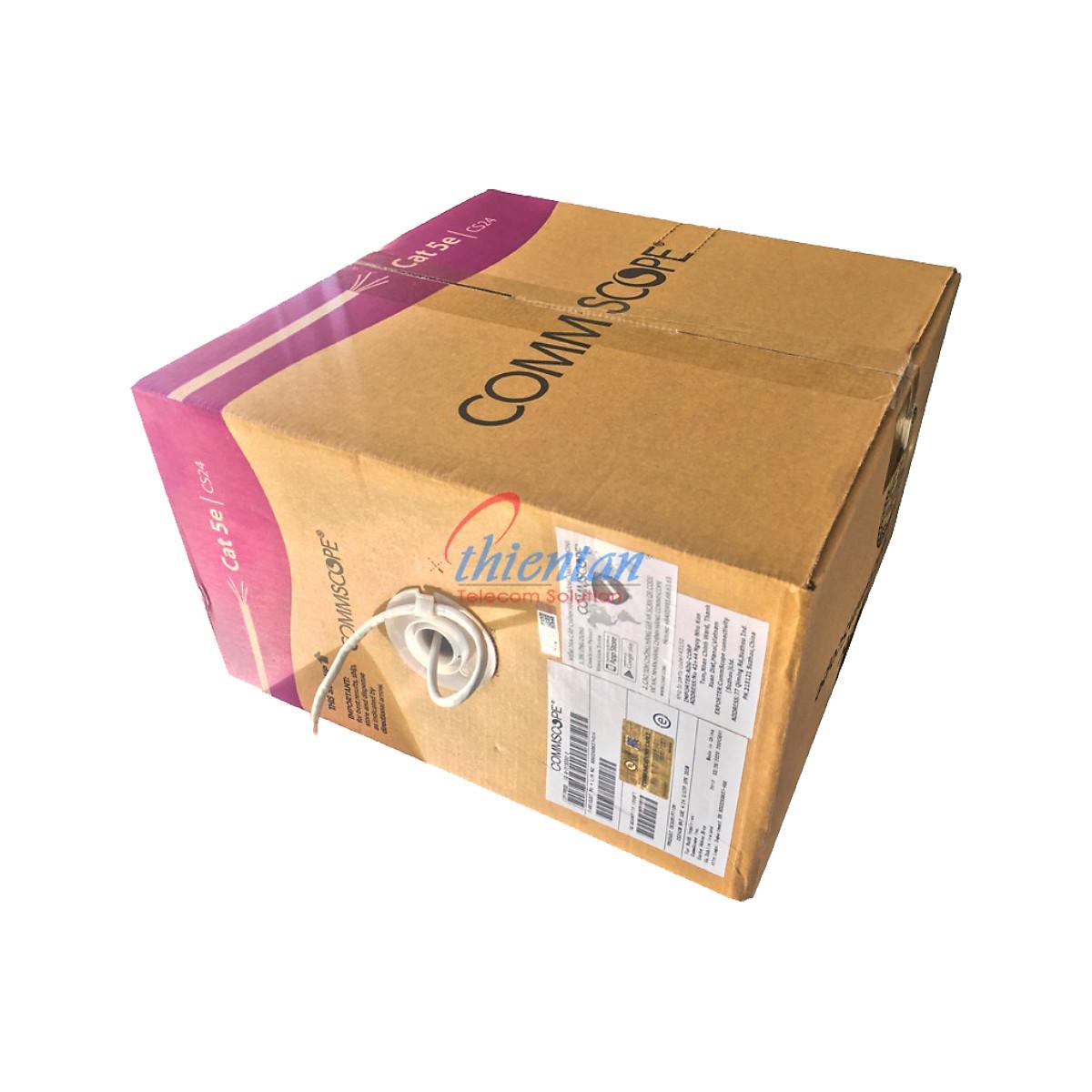 Cáp mạng Cat5e Commscope UTP  6219590-2 - HÀNG CHÍNH HÃNG