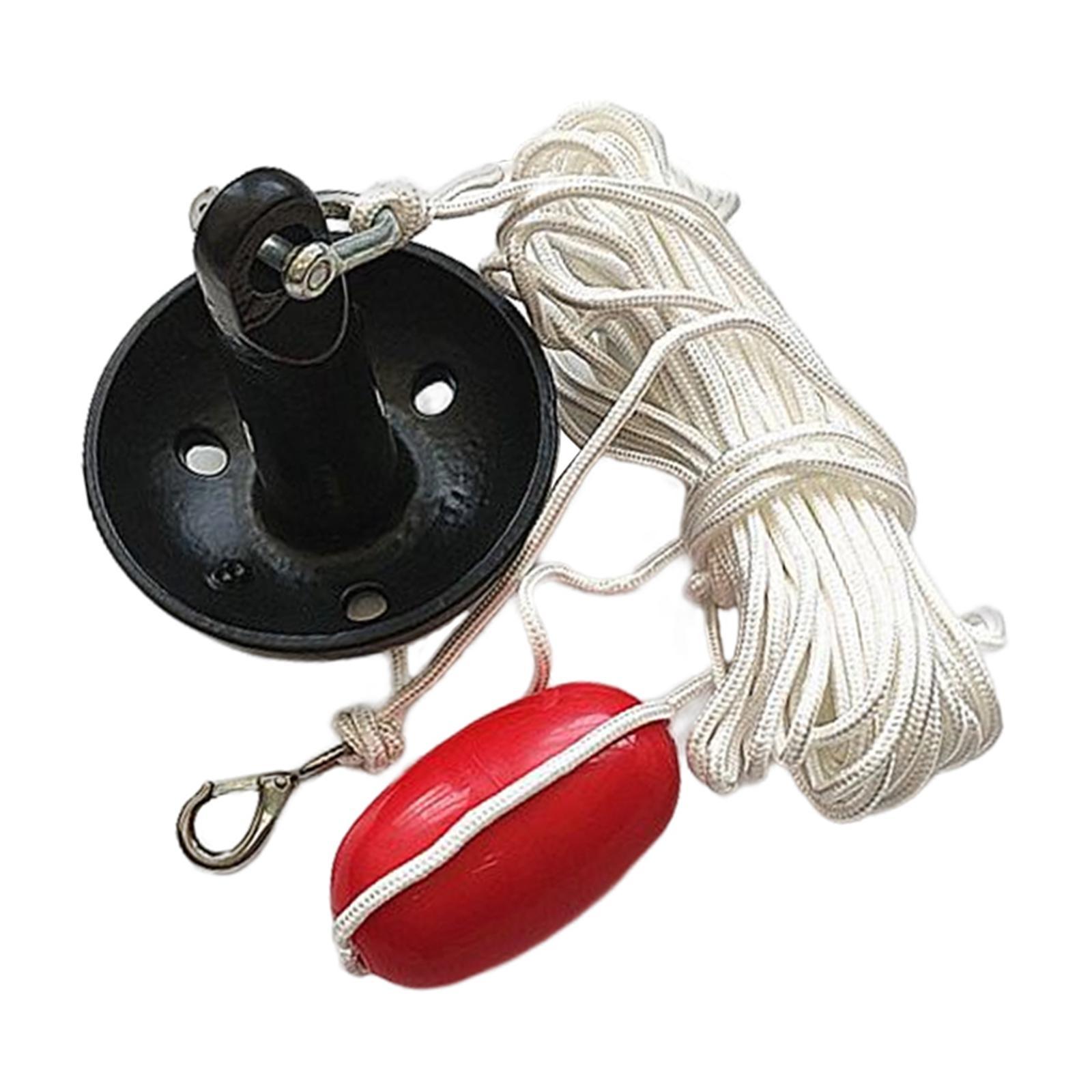 Mushroom Anchor Kit 5 lbs with Marker Buoy Accessories Solid Fit for Raft