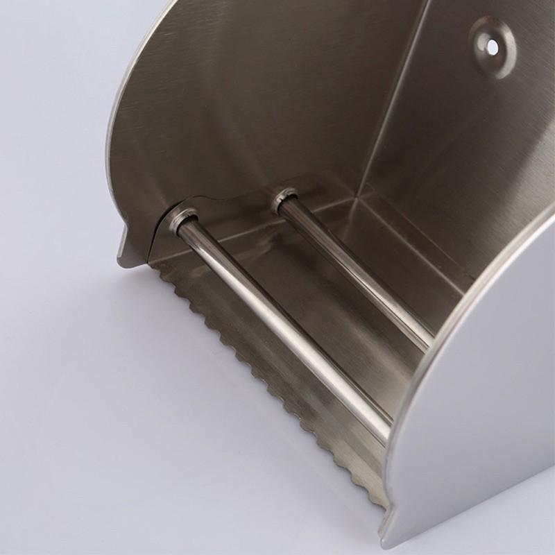 Hộp đựng giấy vệ sinh cao cấp inox 304 gắn tường