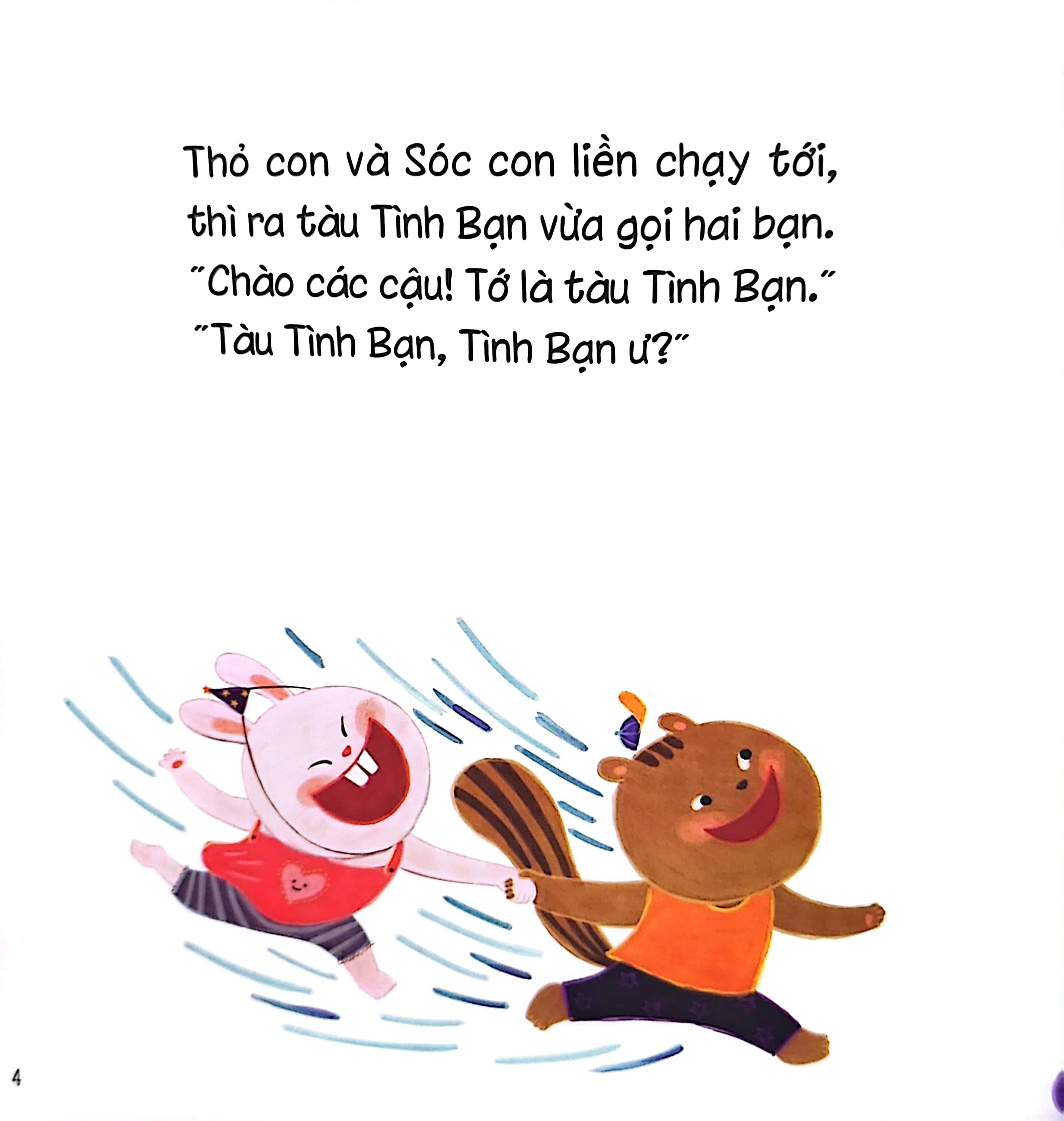 Phát Triển Tư Duy - Kĩ Năng Cho Bé: Làm Quen Với Bạn Mới - Chuyến Tàu Tình Bạn