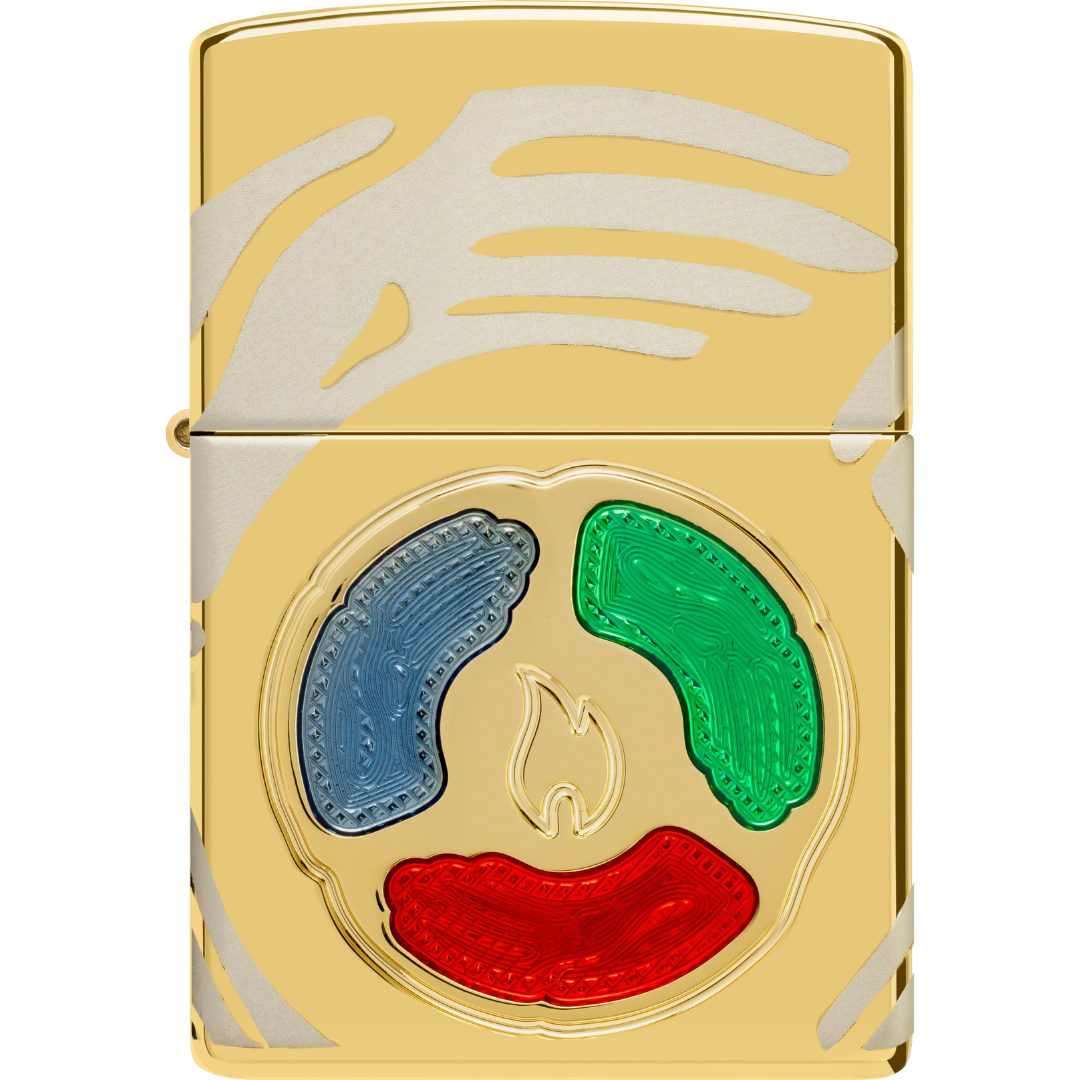 Bật Lửa Zippo Mỹ Armor High Polish Gold – Bản Giới Hạn Năm 2025 Khắc Laser 360°, Chống Gió, Quà Tặng Doanh Nhân Đẳng Cấp