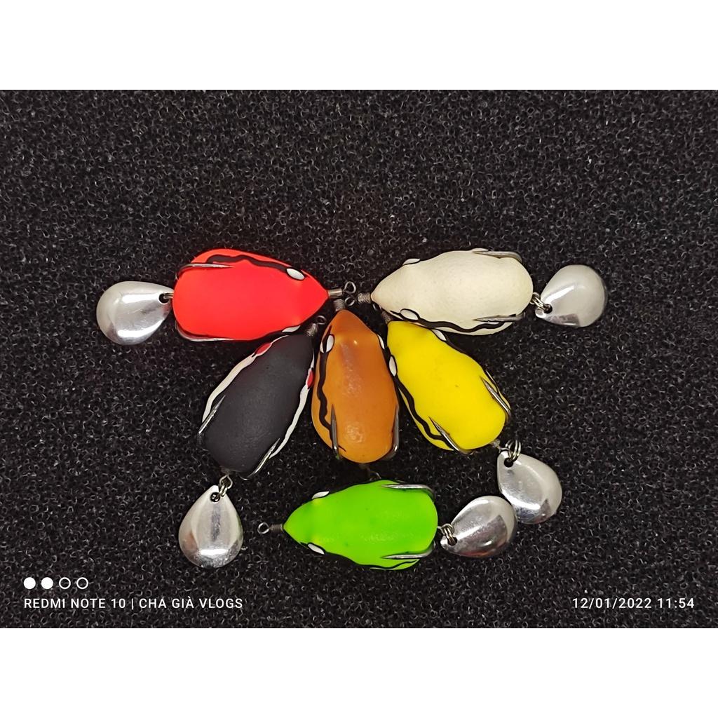 Mồi giả nhái hơi Sóc mới 3NF / Mồi lure sóc mắt lồi 3NF chuyên săn hàng khủng lóc,vược,bông ...