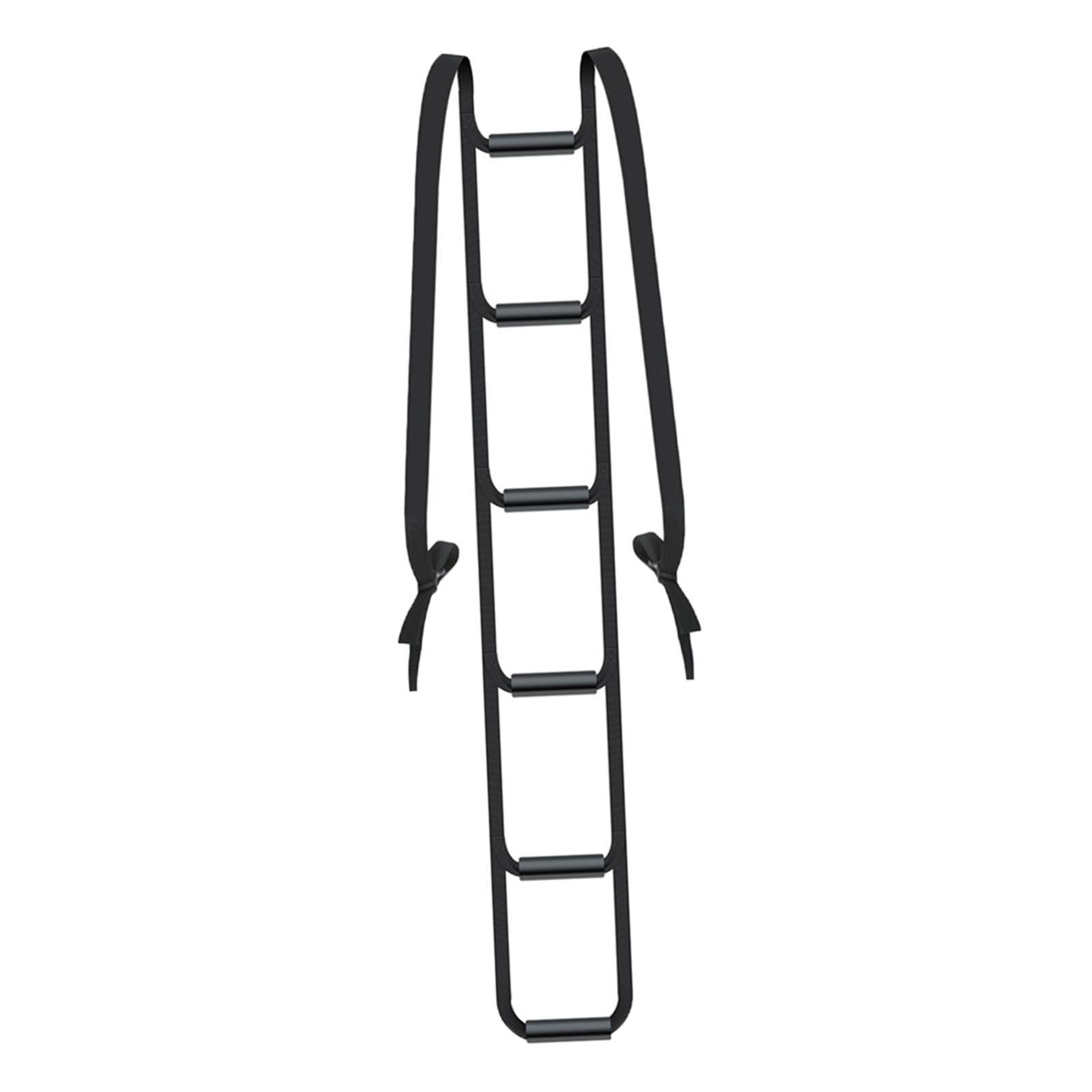 Bed Ladder Assist Strap with Handles Adjustable for Elderly Flexible Webbing