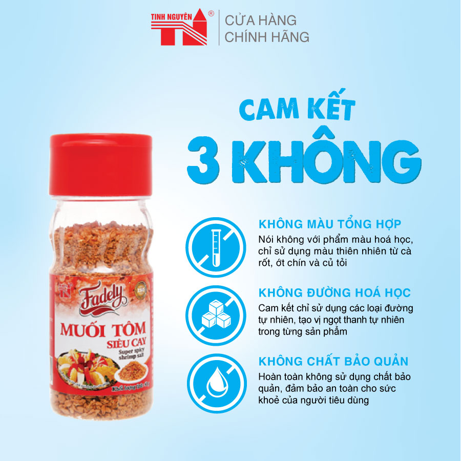 Muối Tôm Siêu Cay Fadely