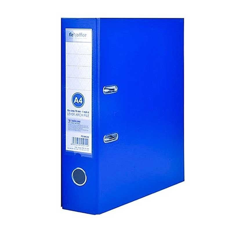 Bìa Còng Thiên Long 70mm A4/FO-BC06 (2 Mặt Xi) - Xanh