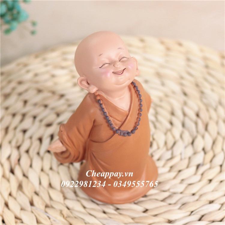 Bộ Tượng 03 Chú Tiểu Vui Vẻ (Nhiều mẫu)