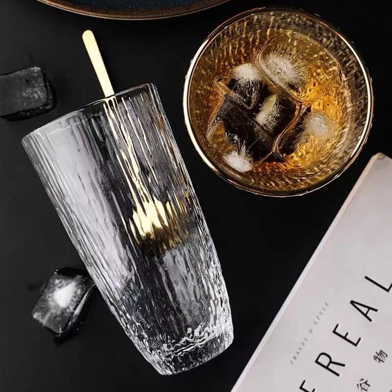Ly thủy tinh vân đá 360ml - Mã Y6007