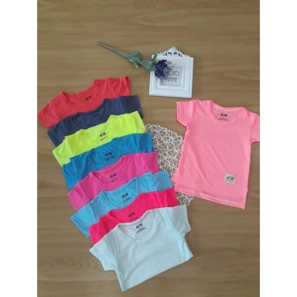 -ÁO THUN tTRƠN TRẺ EM CHẤT COTTON MỊN ĐẸP BÉ TRAI BÉ GÁI--MINH TUYẾT FASHION