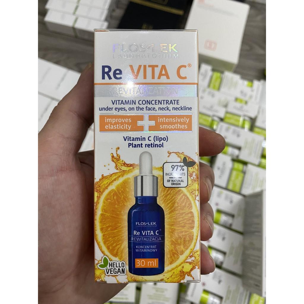 Tinh chất serum Vitamin C - Re Vita C Floslek, Retinol 30ml