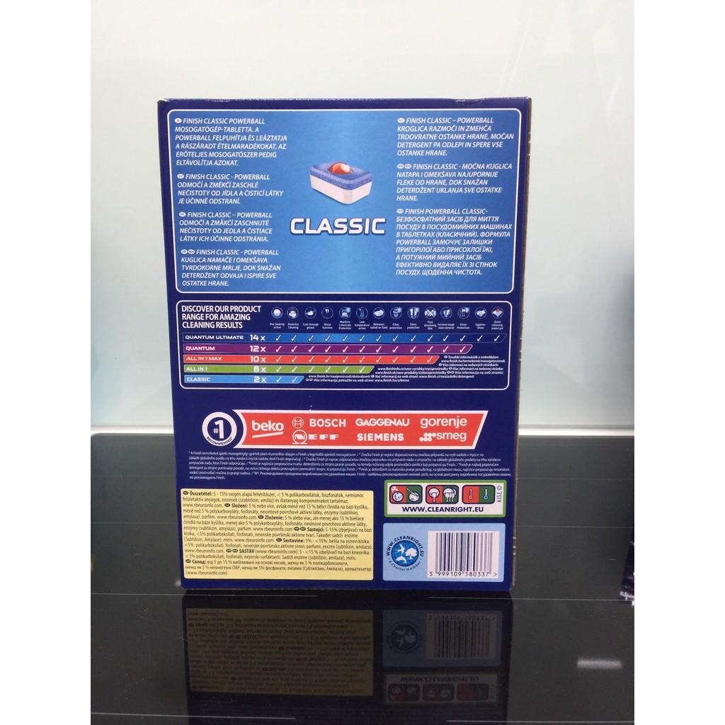 Viên rửa bát Finish Classic 90 viên/ hộp