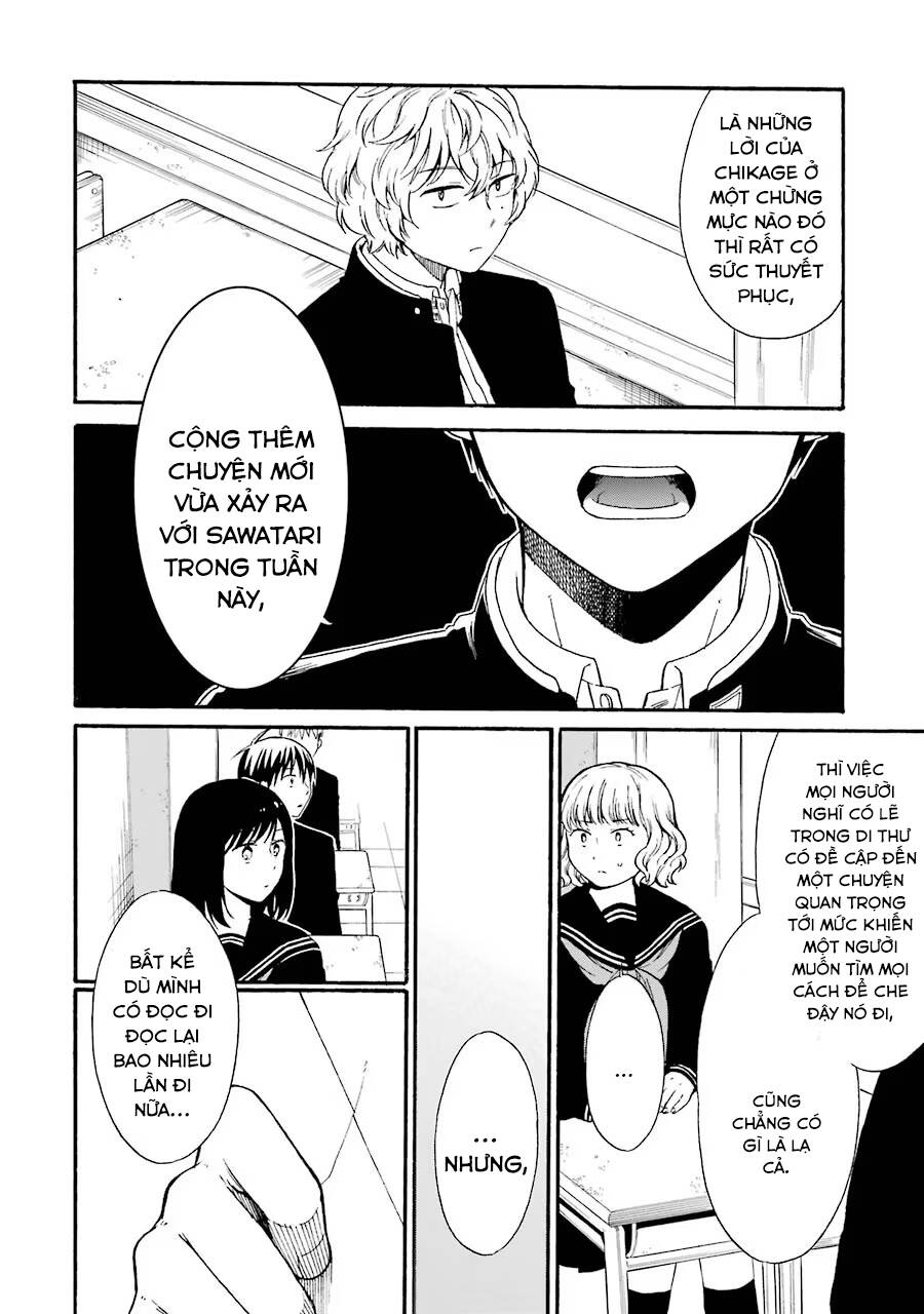 di thư trên bàn chapter 7 8