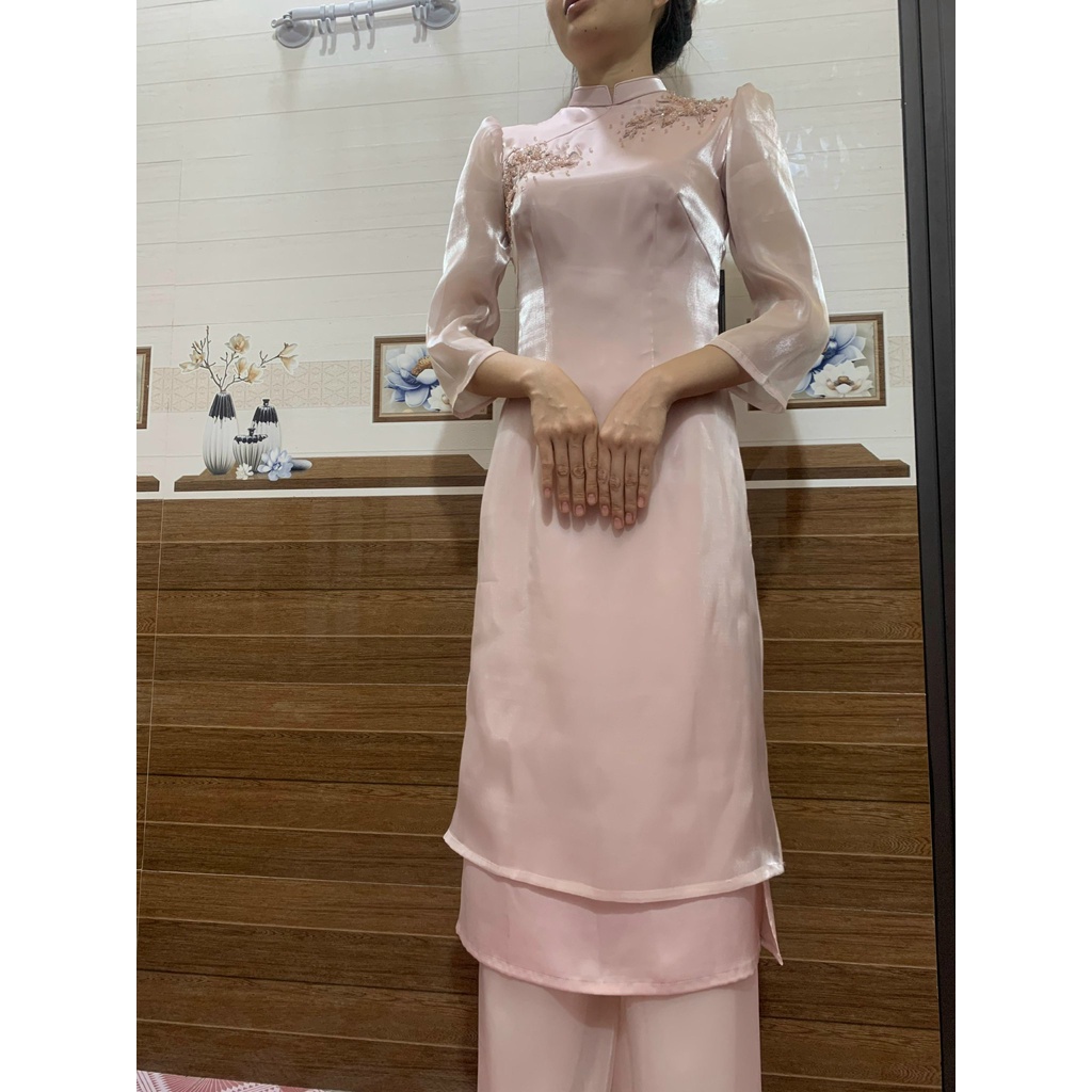 Áo Dài Cách Tân Nữ  Cao Cấp 4 Tà